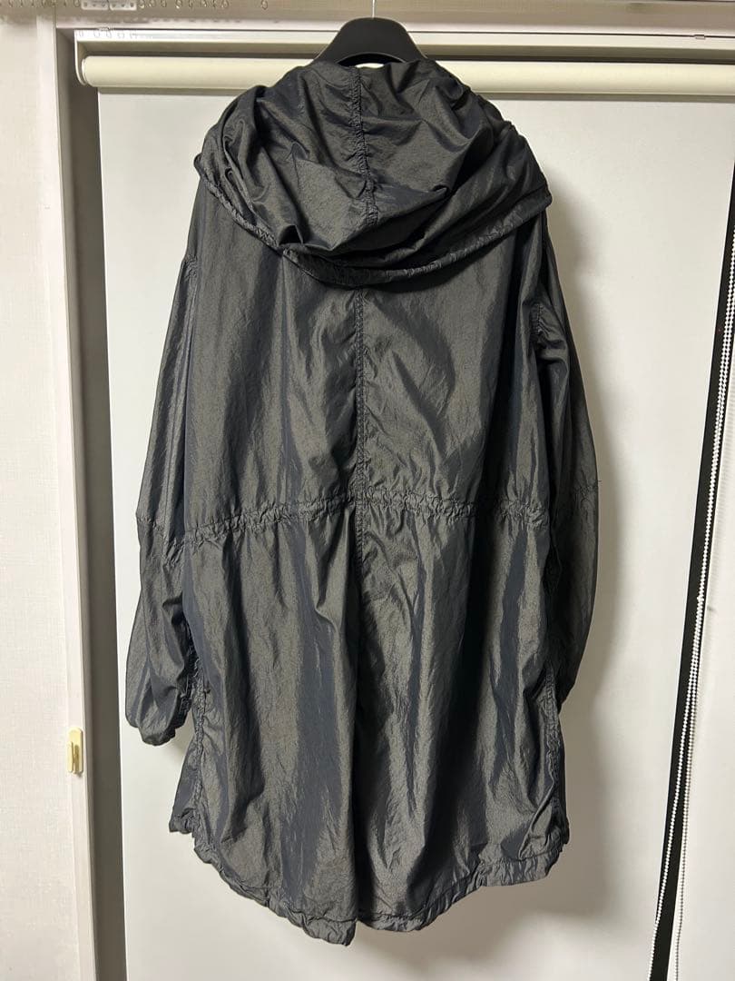 vintage us army  camo parka黒染め