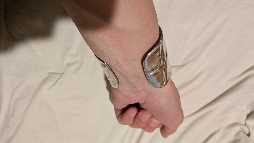 希少 メキシカンシルバー 950 バングル 100g超 ヴィンテージ 刻印有