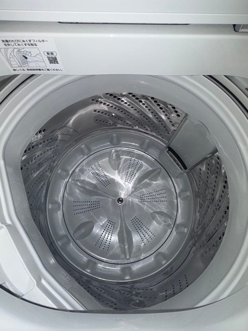 Panasonic 縦型洗濯機 6.0kg 本体NA-F60B14 たのメル便