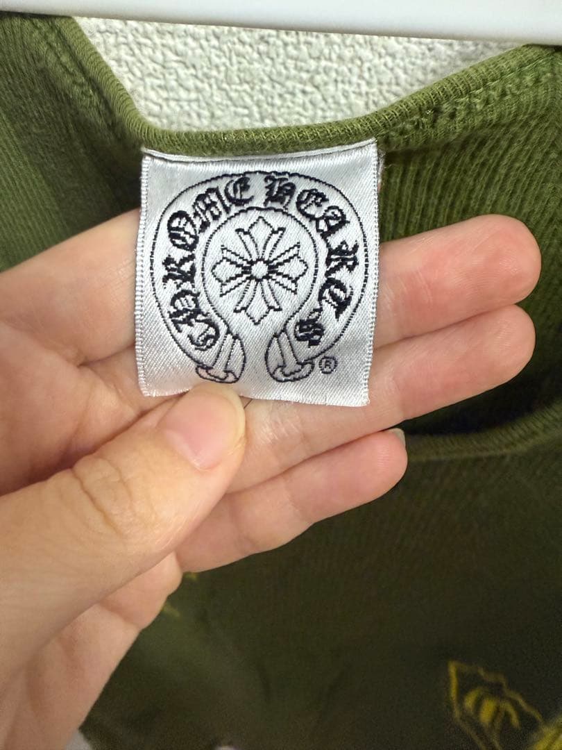 CHROME HEARTS タンクトップ オリーブグリーン サイズM