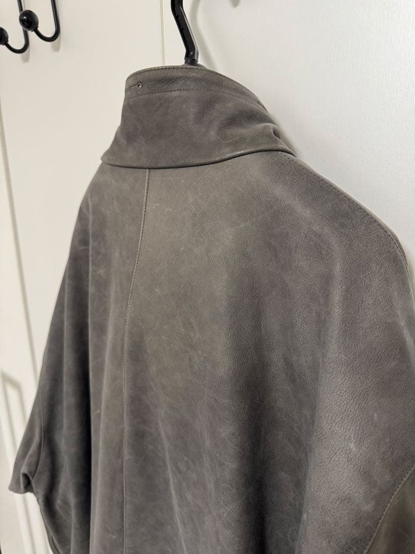 リ*ウ様 ssstein COW NUBUCK LEATHER BLOUSON