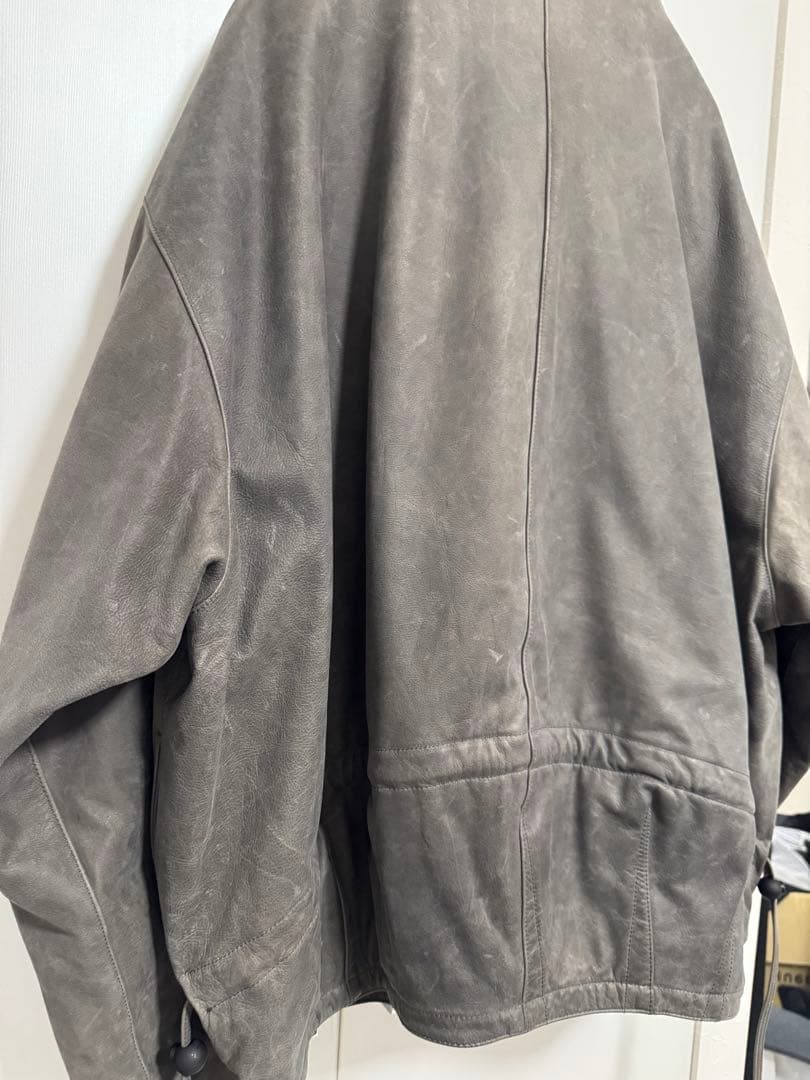 リ*ウ様 ssstein COW NUBUCK LEATHER BLOUSON