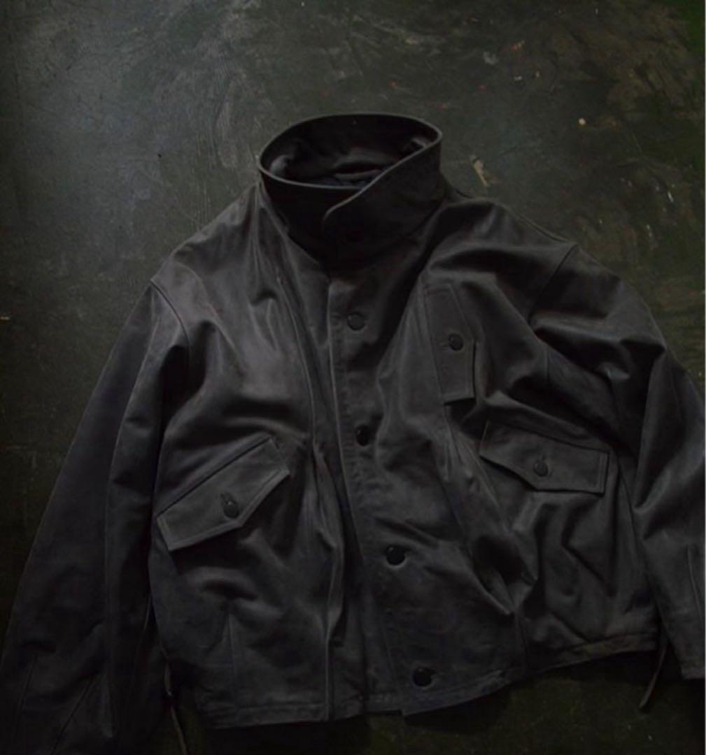 リ*ウ様 ssstein COW NUBUCK LEATHER BLOUSON