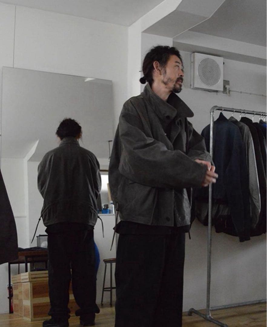 リ*ウ様 ssstein COW NUBUCK LEATHER BLOUSON