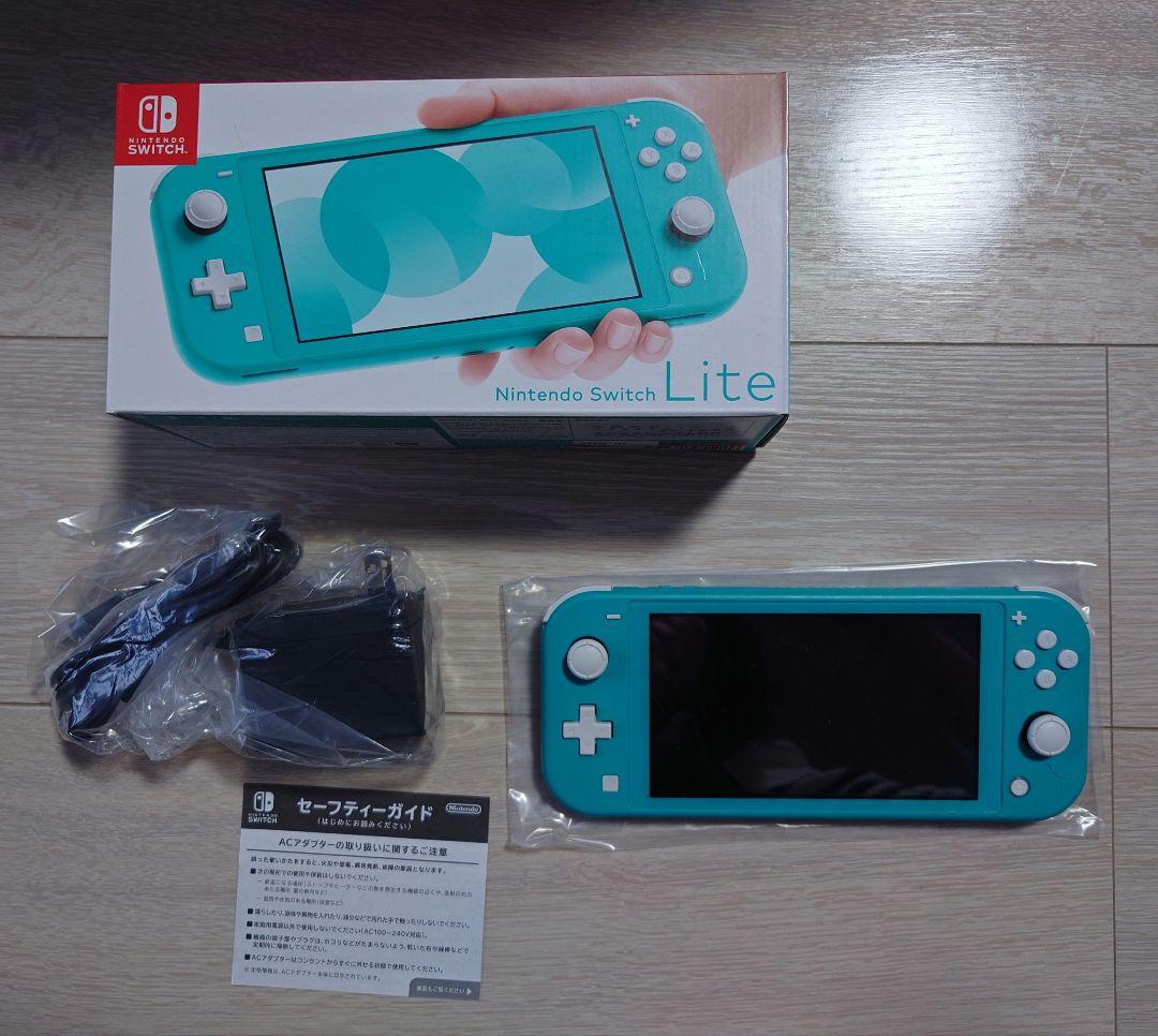 Nintendo Switch Lite ターコイズ 本体　SDカード32G付き