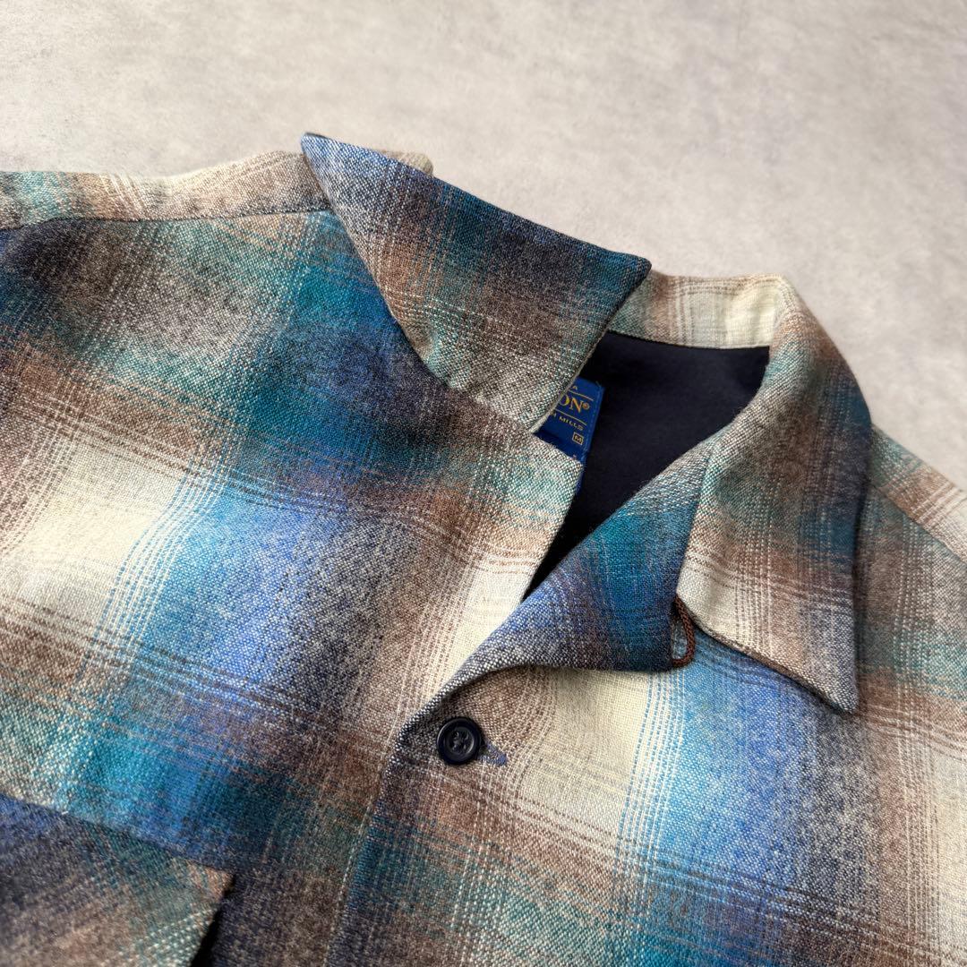 チ*ケ様 PENDLETON ペンドルトン ライダーシャツ Mサイズ オンブレ