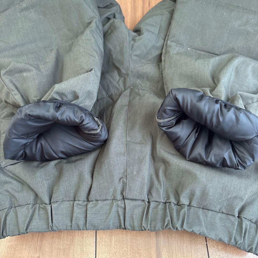 NANGA ナンガ 別注モデル 焚火 DOWN PANTS タキビダウンパンツL