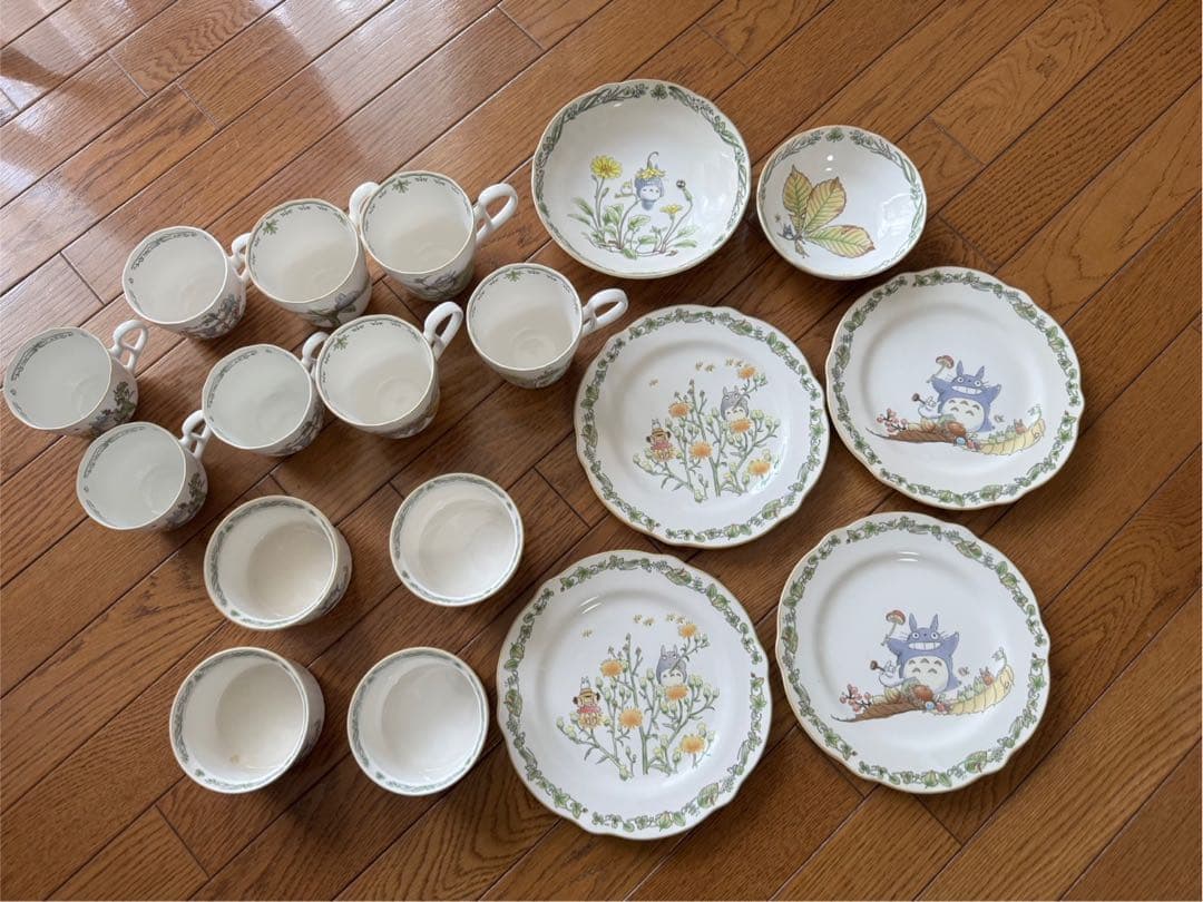 【ノリタケ】トトロ食器セット