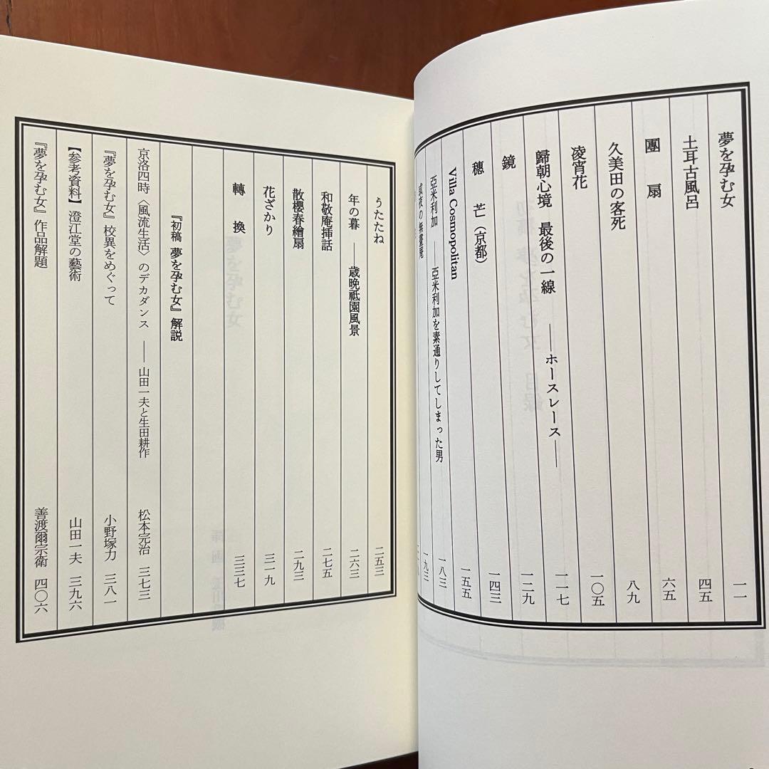 山田一夫　初稿 夢を孕む女　配偶　幻華堂漫記其の他　山田一夫モダニズム小説集