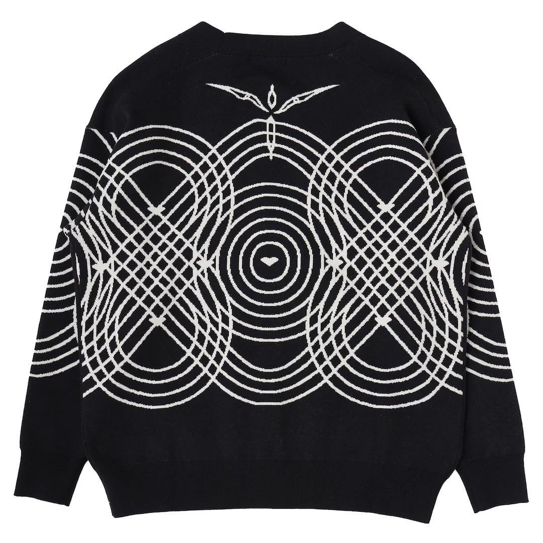 EVANGELION エヴァンゲリオン 95 ATフィールド黒カーディガン L