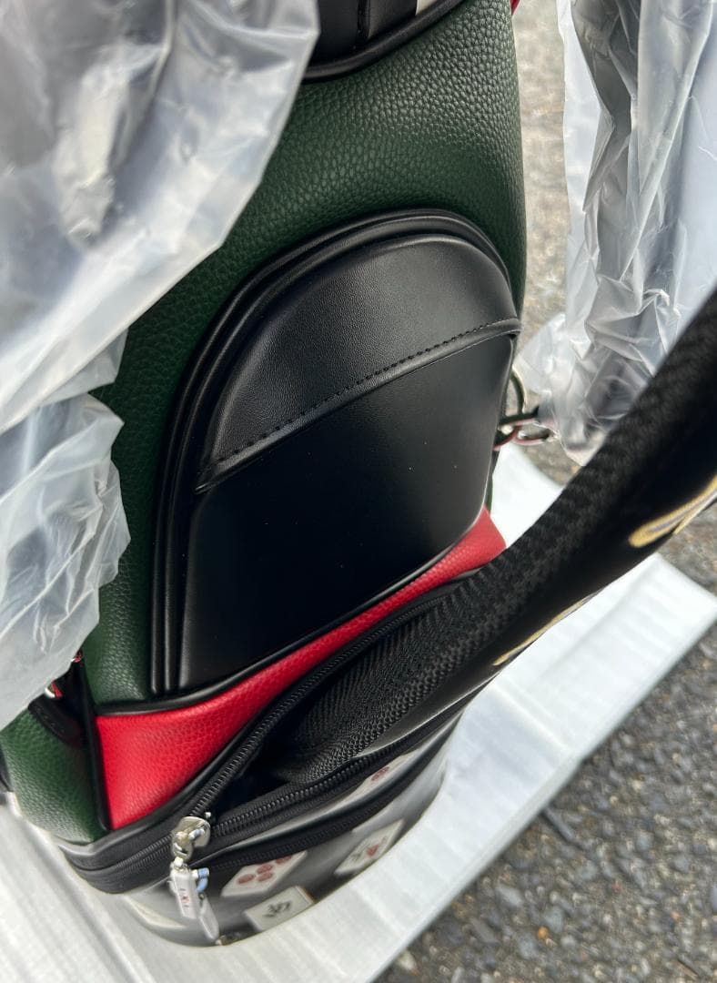 y_sakura0417様用価格変更 リンクス　Lynx　麻雀総柄キャディバッグ