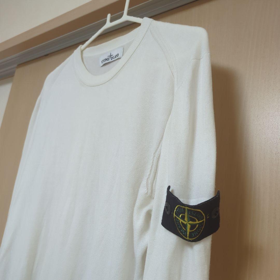 STONE  ホワイト　ロングTシャツ