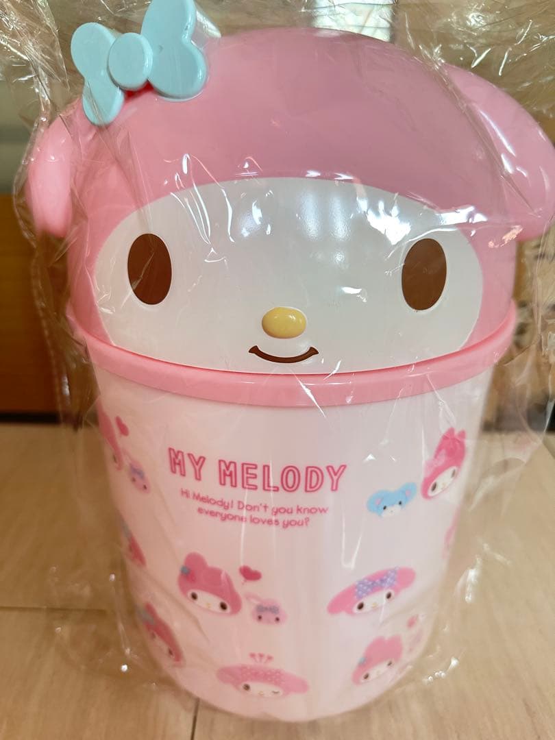 マイメロ　ダイカットルームボックス　ゴミ箱　サンリオ　Sanrio