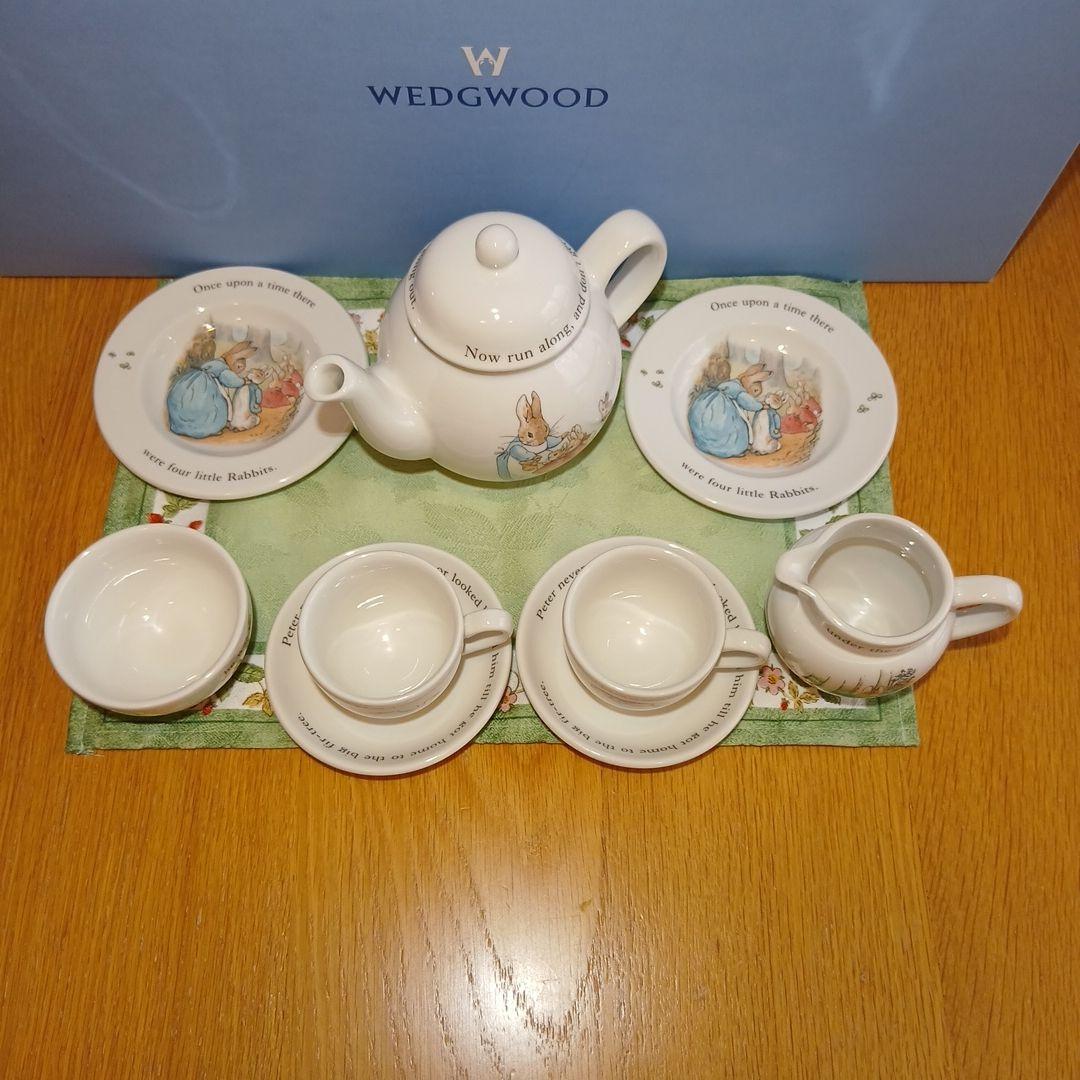ウェッジウッド　ピーター・ラビット　ミニチュア　ティーセット