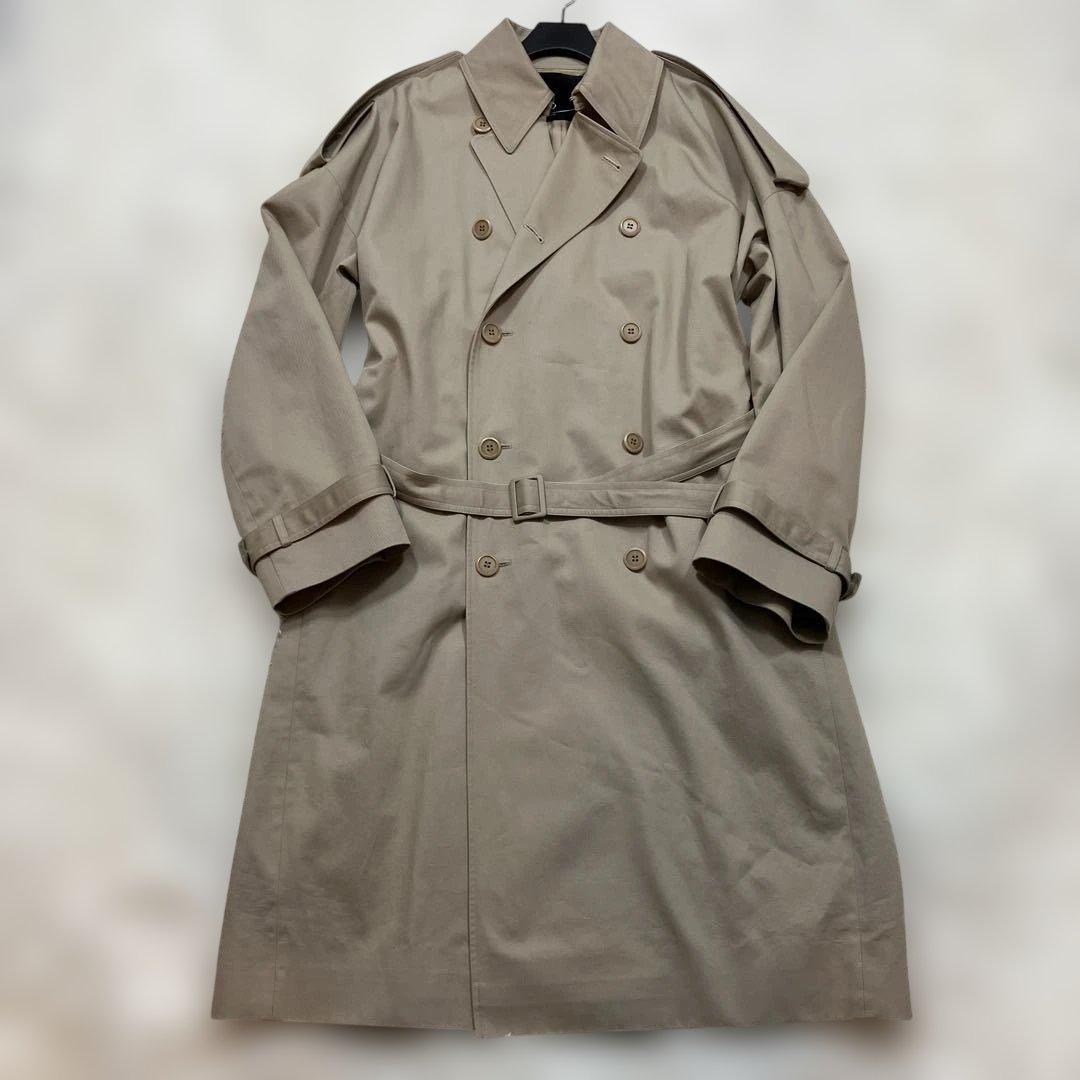 極美品ラッドミュージシャン ビッグトレンチコート オーバーサイズ ベージュM相当