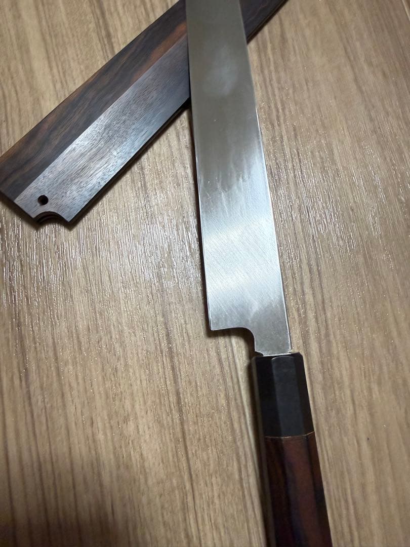 池田辰男　伝統工芸士　池田正行　水本焼　柳刃包丁　本焼き　包丁　尺