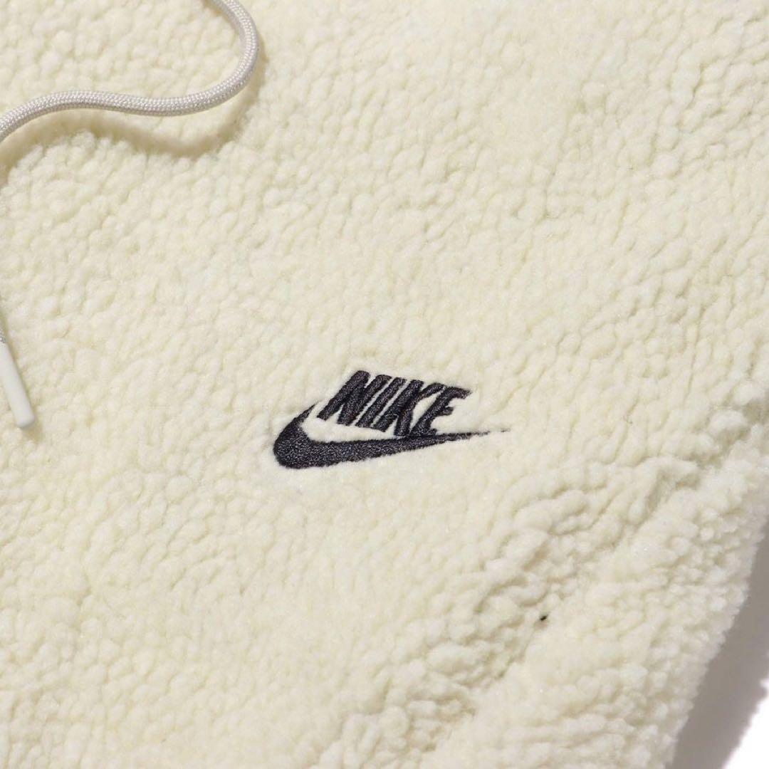 ボアパンツ　白　Ｍサイズ　ナイキ　NIKE　ジョガーパンツ　新品　テックフリース