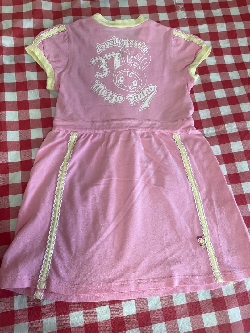 メゾピアノ❗️ベリエちゃん120㎝半袖ワンピース❗️