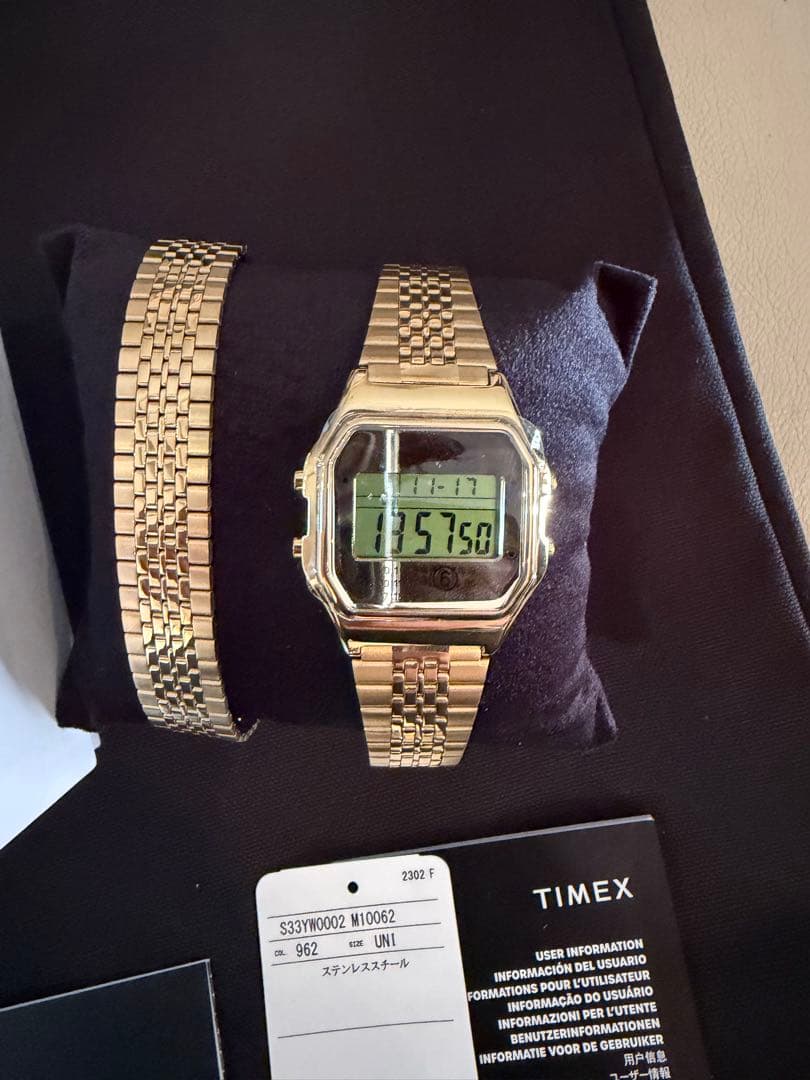 時計 TIMEX x MM6 Maison Margiela T80 Gift Set