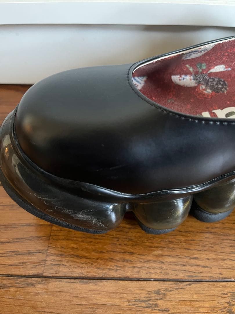 ミキオサカベ×PINK HOUSE ブラック 厚底シューズ