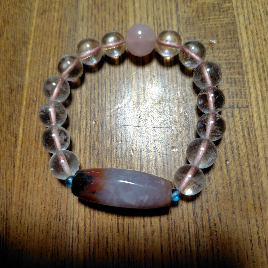 天然石ビーズブレスレット