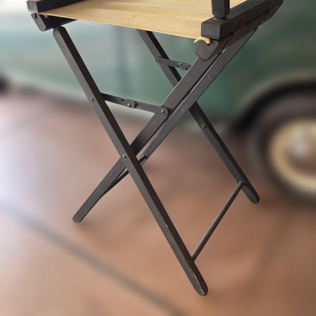 Raer1980s mooneyesカスタム フォールディングディレクターチェア