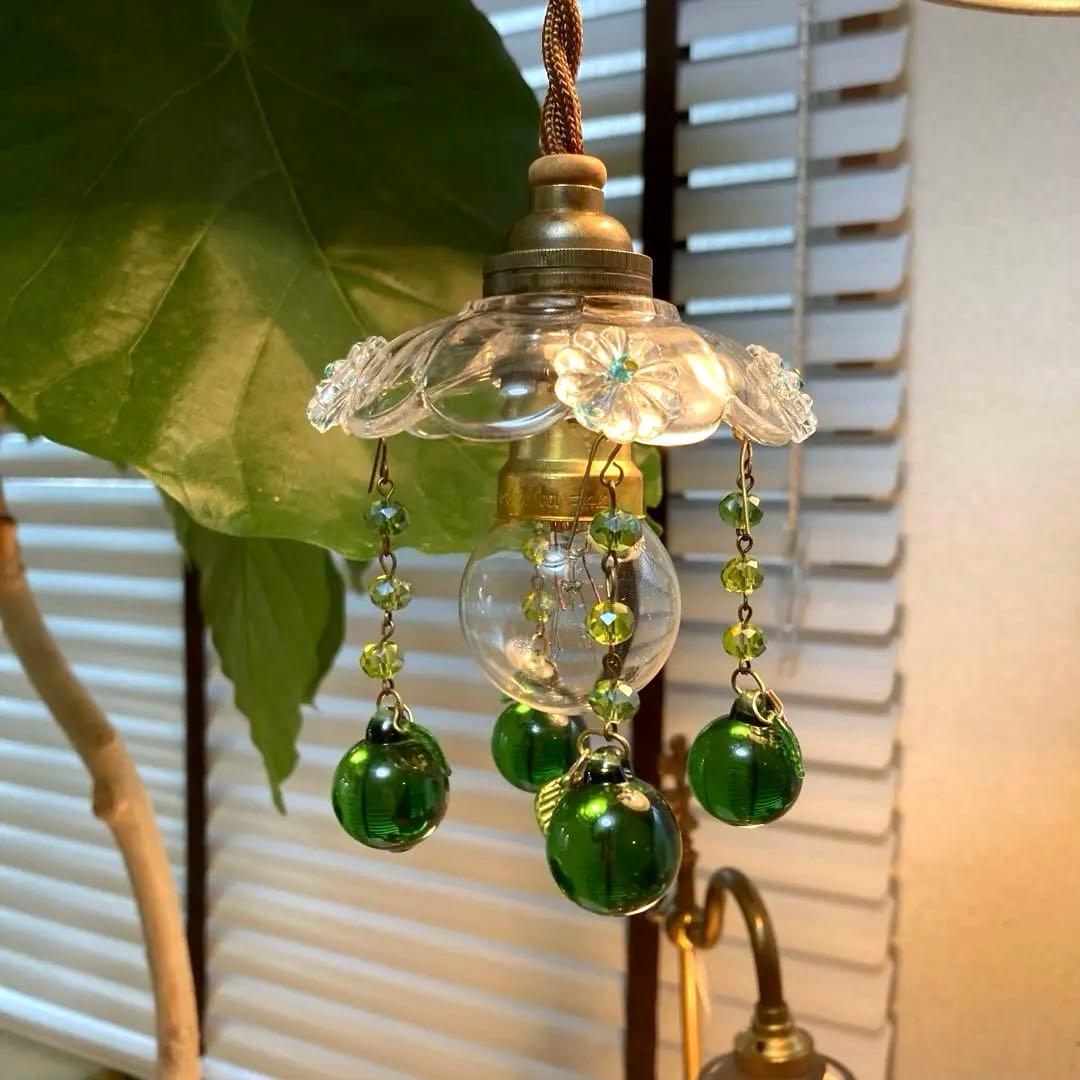 （ご予約⭐︎専用）ミニシャンデリア　（りんご）　1920年　フランスアンティーク