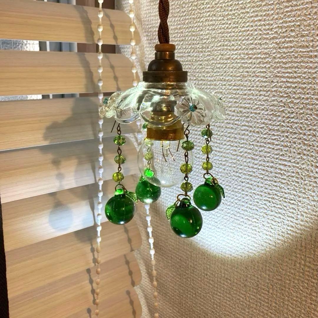 （ご予約⭐︎専用）ミニシャンデリア　（りんご）　1920年　フランスアンティーク