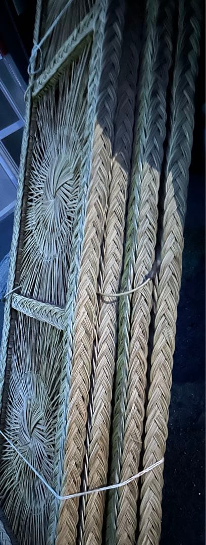 ラタン アーチ型間仕切りエスニック　レトロ　アジアン