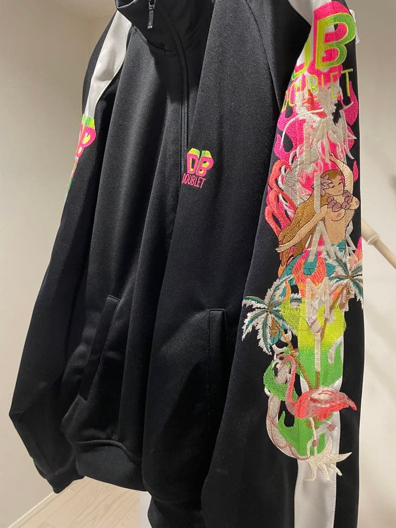 あのちゃん着用　doublet カオス刺繍　トラックジャケット