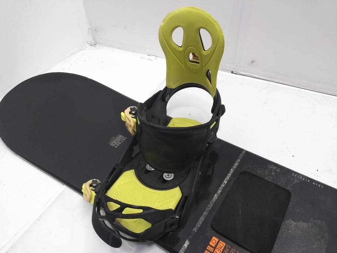 SECRET GARDEN 154cm メンズスノーボード2点セット ビンL △