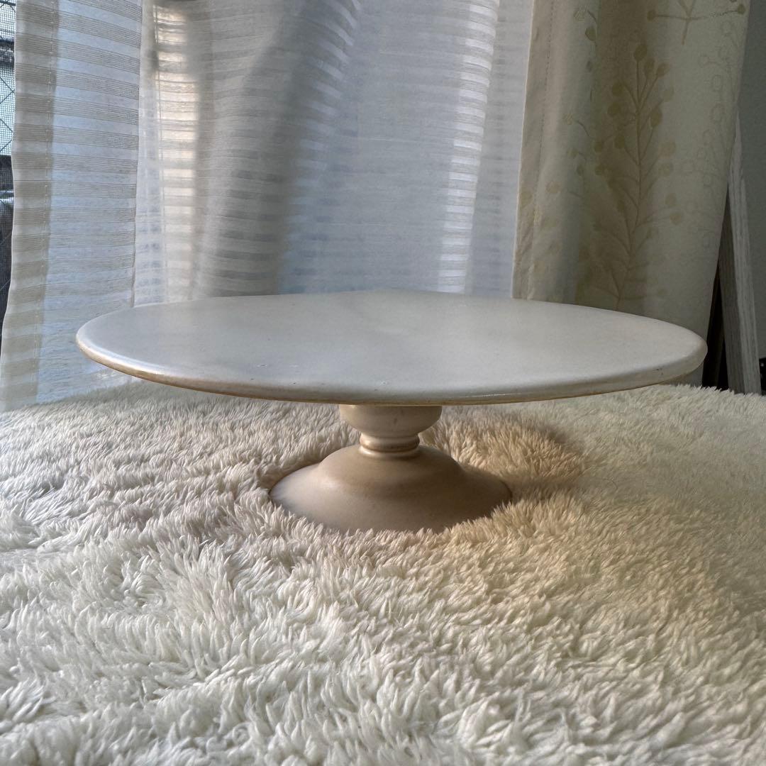 直井真奈美 ケーキスタンド コンポート お皿 作家 20cm