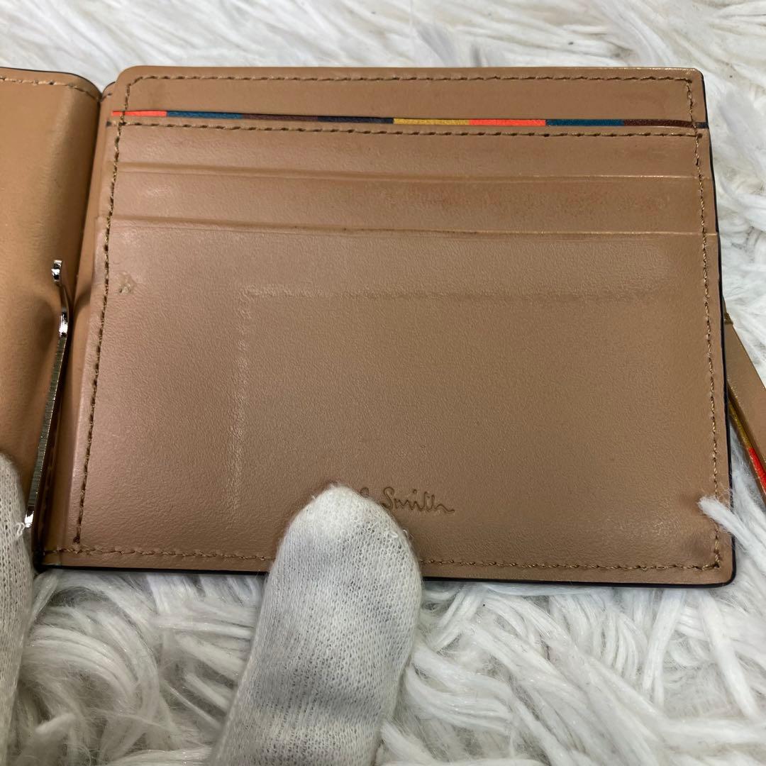 美品✨ポールスミス　マネークリップ　ネイビー