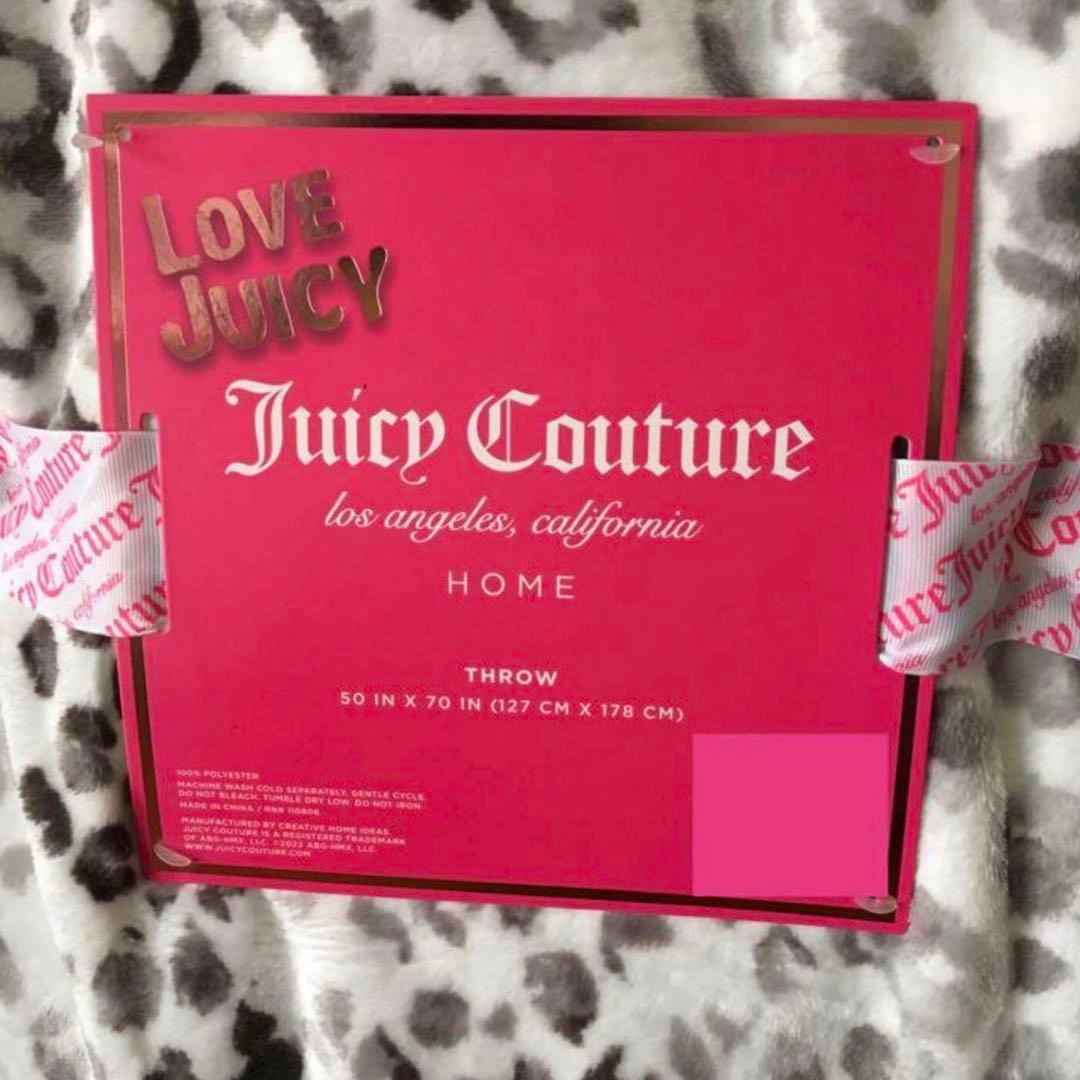 JUICYCOUTUREジューシークチュールUS限定softフリースブランケット