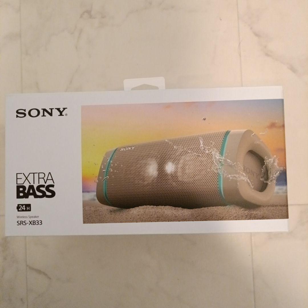 SONY ワイヤレススピーカーSRS-XB33
