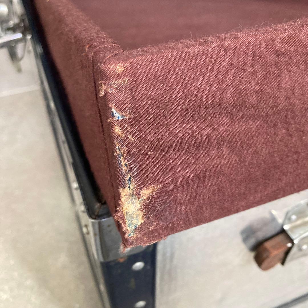 ヴィンテージ 大型トランク 船舶トランク インダストリアル 収納 ローテーブル