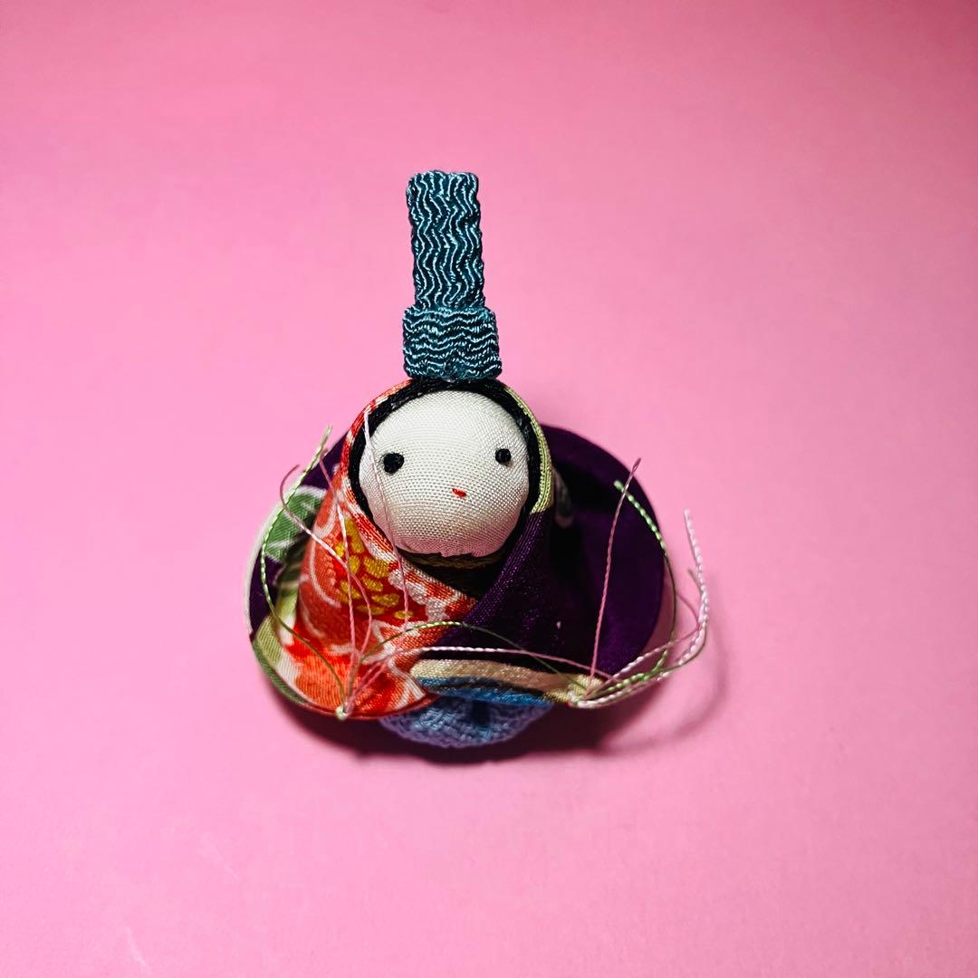 犬筥(いぬばこ) 布ちりめん　手作り　ひな人形男雛女雛セット　超貴重　レトロ