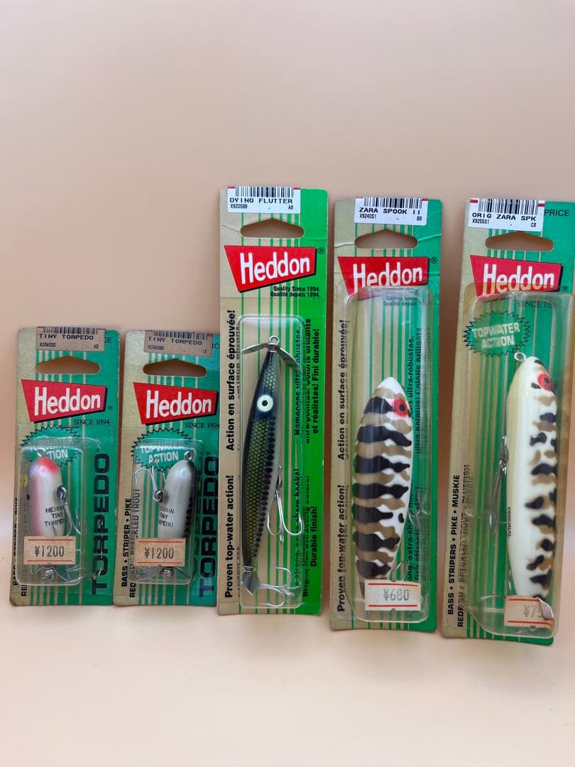1-24 Heddon ルアー 5個セット