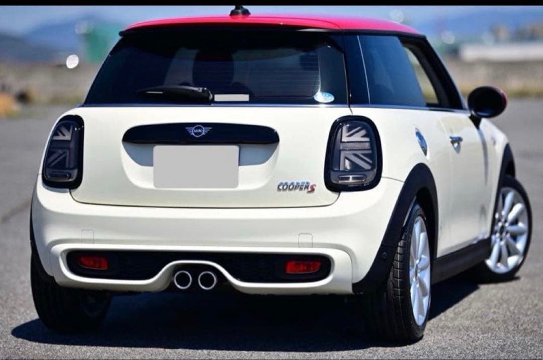 ミニクーパー　f56 テールランプ　ユニオンジャック　ブラック