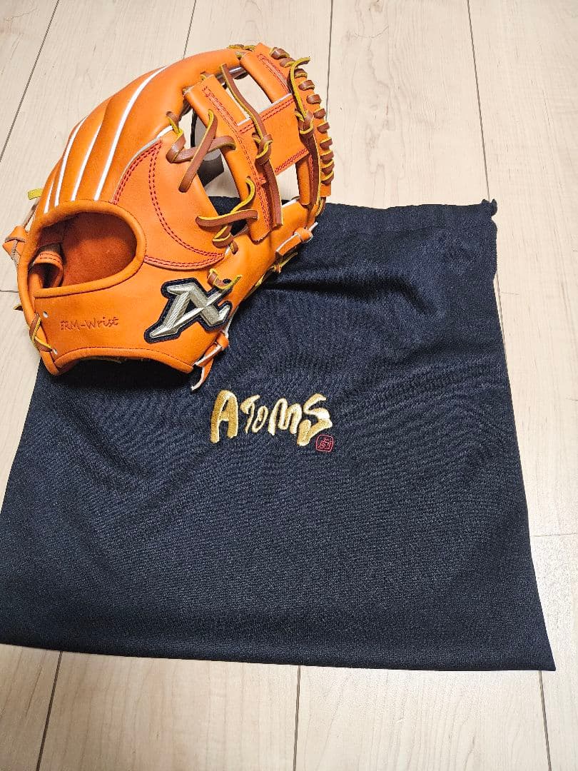 ATOMS 軟式グローブ ＡＮＵ-026+　日本製