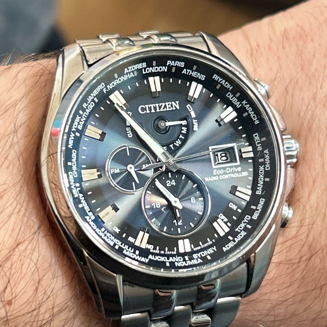 【ATTESA】　AT9060-54L 限定版　サファイア　定価14.9万