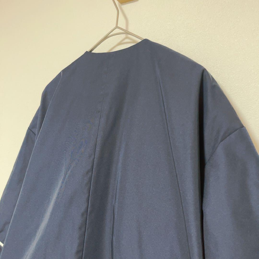 美品 KEI SUZUKI ケイスズキ コート DYUMA-デュマ- ネイビー