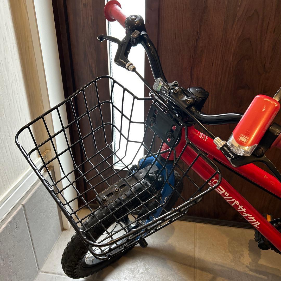 ヨツバサイクル　16インチ　バスケット付き