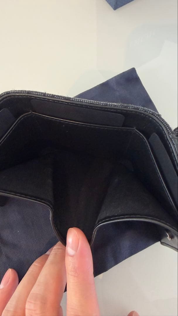 【超美品】Dior モノグラム 三つ折り財布