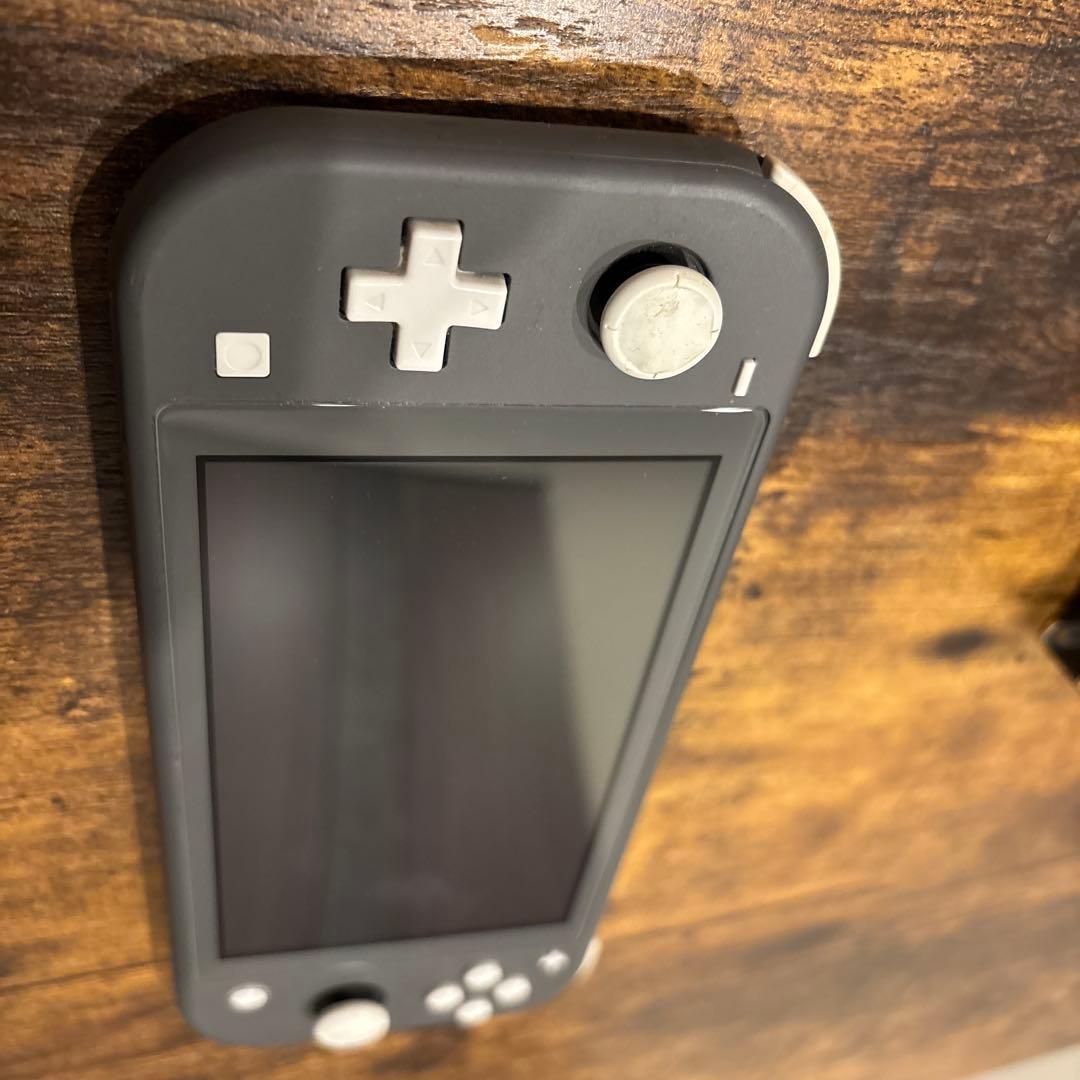 Nintendo Switch Lite グレー 本体 充電器付き　箱無