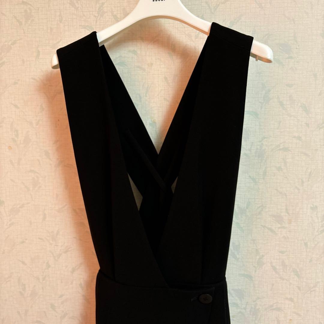 ENFOLD エンフォルド　ジャンパースカート　36 ブラック