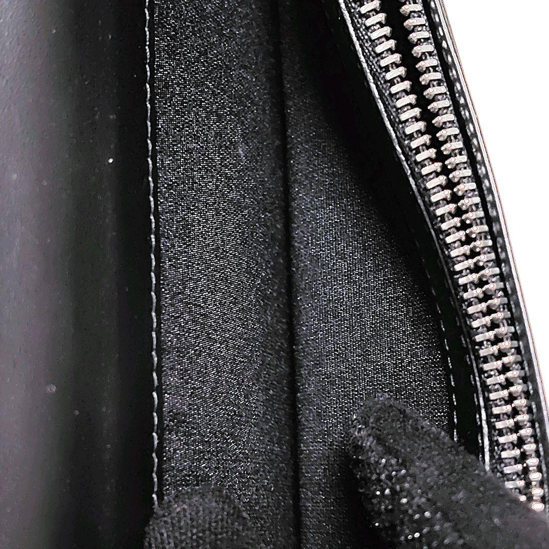 希少✨　BALLY　長財布　黒　レザー　総柄　ロゴ　トレインスポッティング