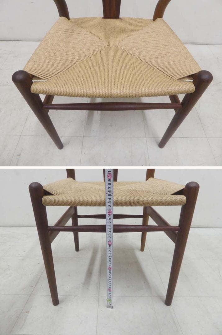 未使用品 正規品■カールハンセン＆サン■CH24 Yチェア ウォールナット材-3