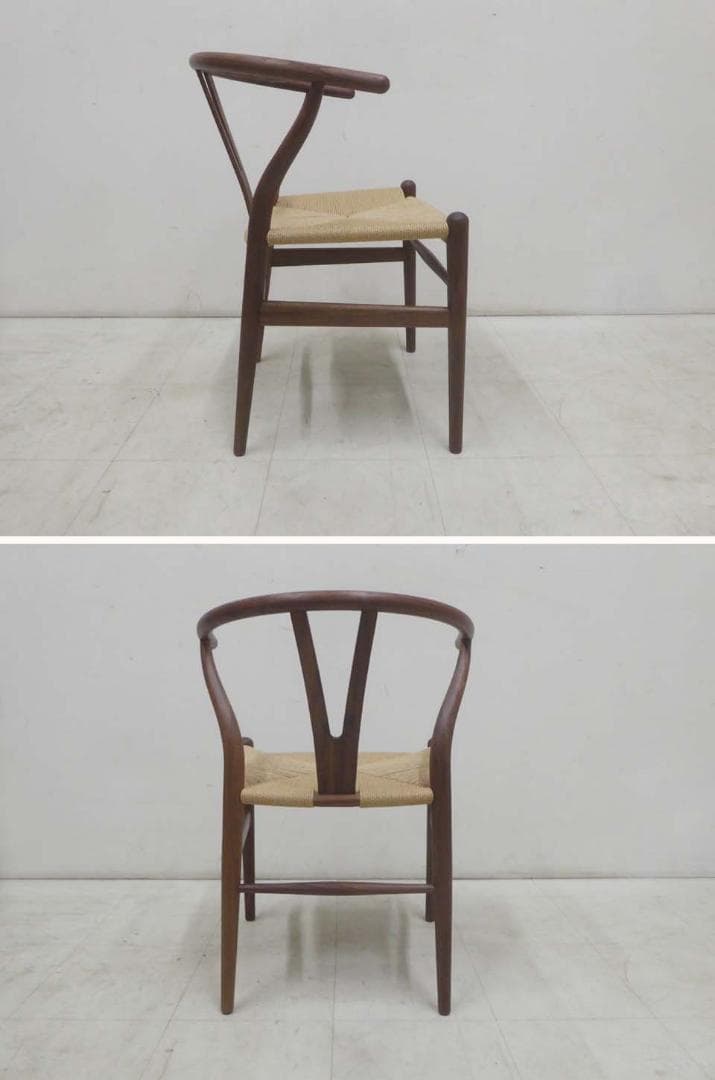 未使用品 正規品■カールハンセン＆サン■CH24 Yチェア ウォールナット材-3