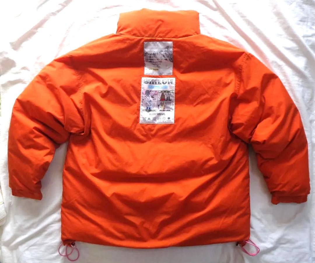 ジャケット・アウター SIIILON Reversible down JKT pink&orange